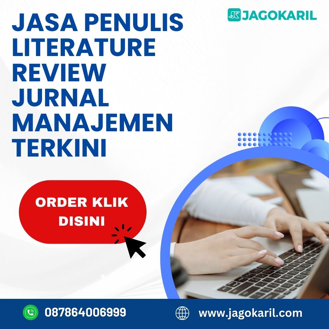 Jasa Membuat Jurnal Literatur Review Murah whatsapp 0878-6400-6999